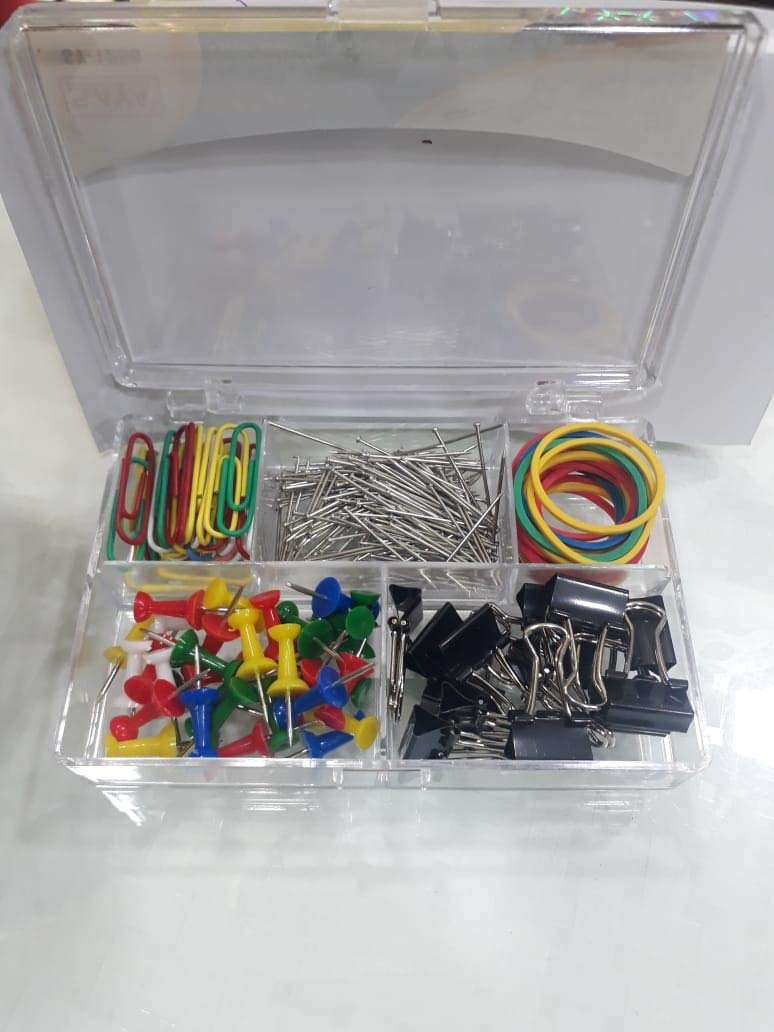 Saya Basics Office Stationary Set - SCOOBOO - SY-1250 - Paperclips, Fasteners & Rubber bands