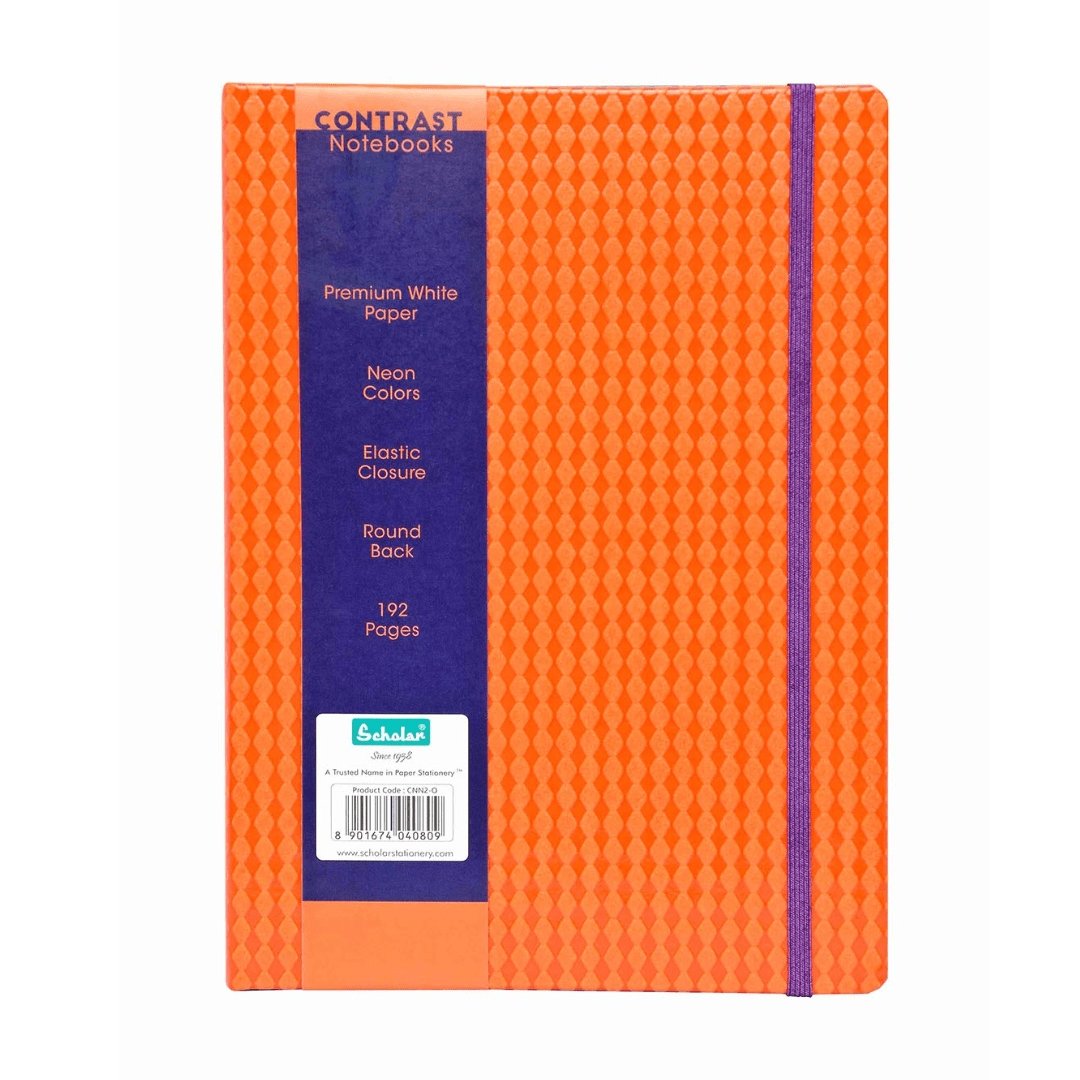 Scholar Contrast Notebook A5 - SCOOBOO - CNN2-O - Ruled