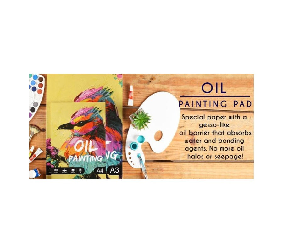 Scholar Oil Painting Pad - SCOOBOO - OP4 - Oil Painting Pads & Sheets