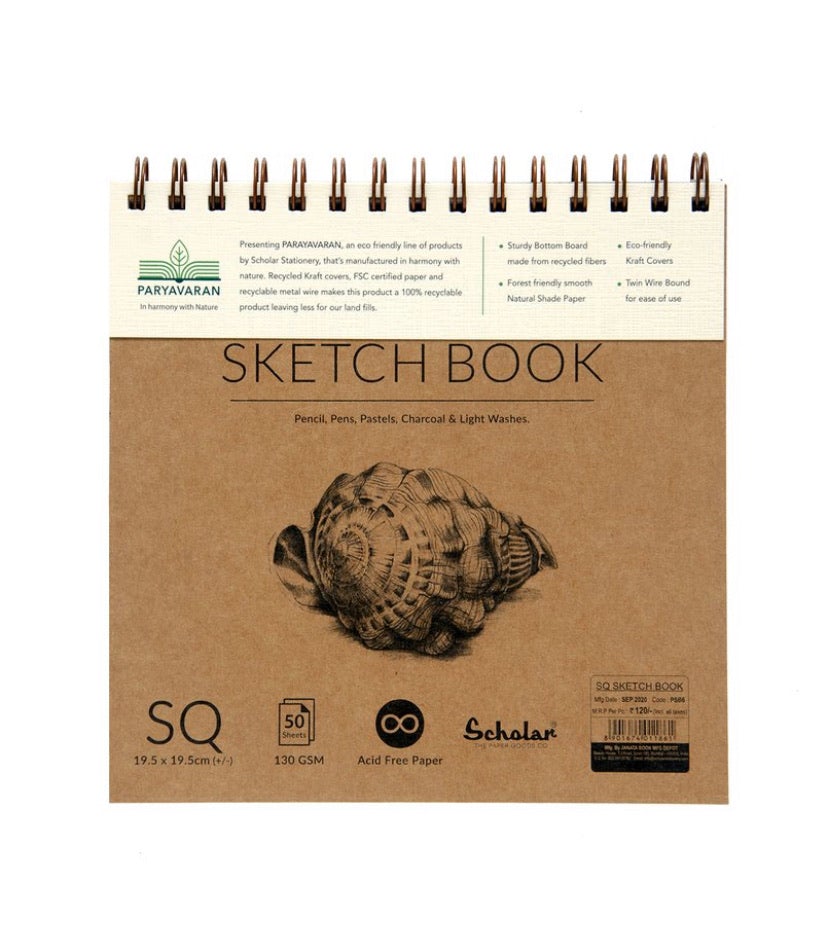 Scholar Sketchbook - SCOOBOO - PSB6 - Sketch & Drawing