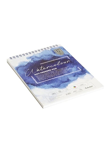Scholar Watercolor Hot Pressed Pad - SCOOBOO - WHP4 - Watercolour Pads & Sheets