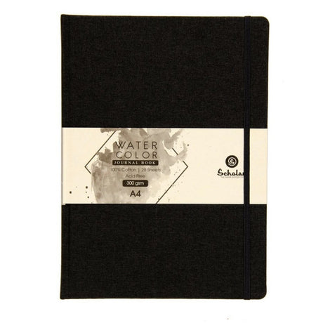 Scholar Watercolor Journal 300 GSM - SCOOBOO - WJ4 - Watercolour Pads & Sheets