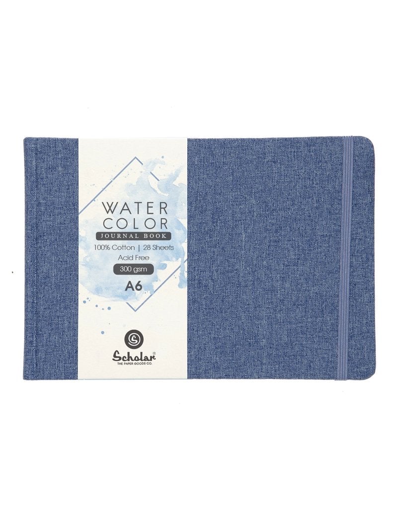 Scholar Watercolor Journal 300 GSM - SCOOBOO - WJ1 - Watercolour Pads & Sheets
