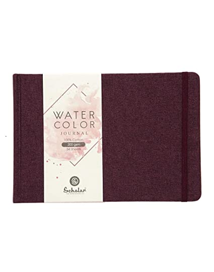 Scholar Watercolor Journal A5 - SCOOBOO - WJ2 - Watercolour Pads & Sheets