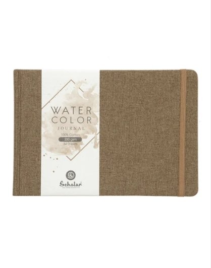 Scholar Watercolor Journal A5 - SCOOBOO - WJ2 - Watercolour Pads & Sheets
