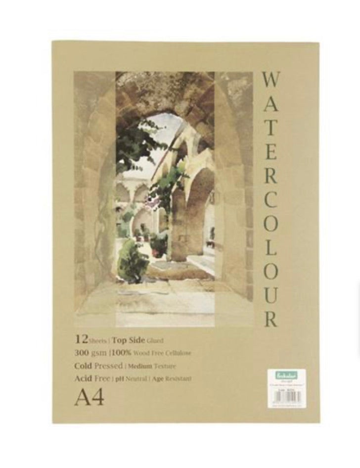 Scholar Watercolor Pad - SCOOBOO - WCP4 - Watercolour Pads & Sheets