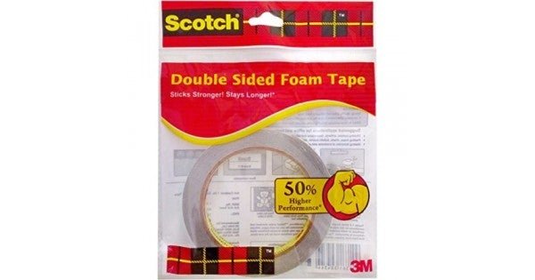 Scotch Double Sided Foam Tape - SCOOBOO - Masking & Decoration Tapes
