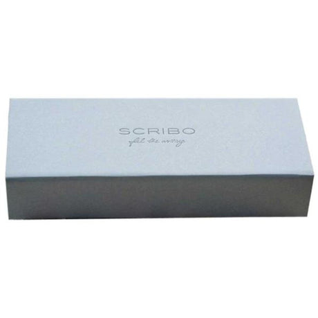 Scribo Fountain Pen - Feel 18k Grey Blue - SCOOBOO - FEGRBLB - Fountain Pen