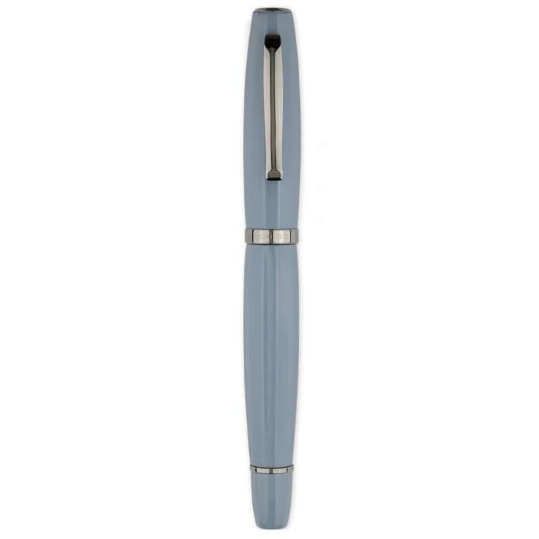 Scribo Fountain Pen - Feel 18k Grey Blue - SCOOBOO - FEGRBLB - Fountain Pen