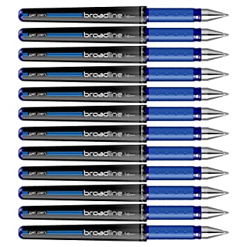 Scrikss Broadline Black Rollerball Pen- Box of 12pcs - SCOOBOO - 86312-TGM - Roller Ball Pen