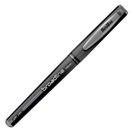Scrikss Broadline Black Rollerball Pen- Box of 12pcs - SCOOBOO - 86305 - Roller ball Pen