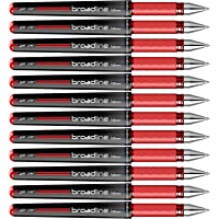 Scrikss Broadline Black Rollerball Pen- Box of 12pcs - SCOOBOO - 86329-TGM - Roller Ball Pen