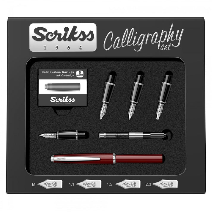 Scrikss Calligraphy Set FP - SCOOBOO - 76122 - calligraphy pens
