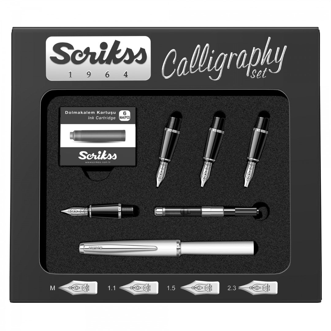 Scrikss Calligraphy Set FP - SCOOBOO - 76139 - calligraphy pens