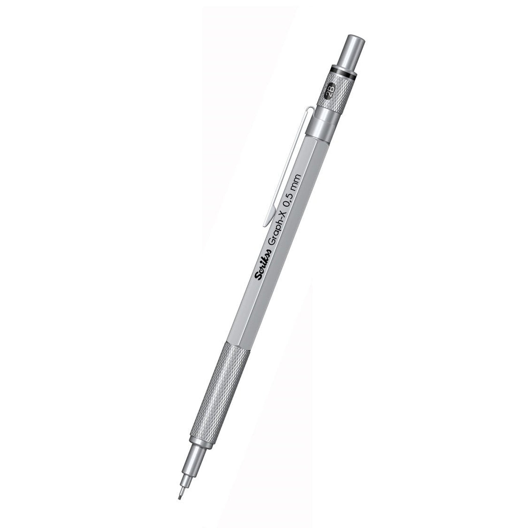 Scrikss Graph-X Matte Black Mechanical Pencil -0.5mm - SCOOBOO - 71271 - Mechanical Pencil