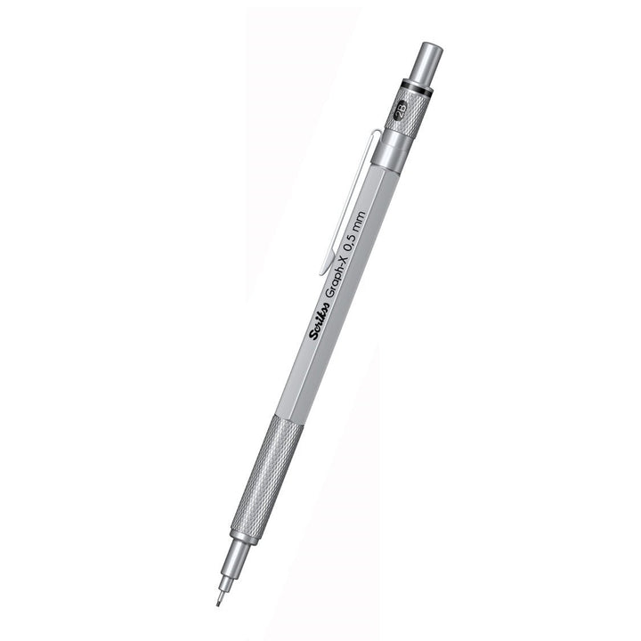 Scrikss Graph-X Matte Black Mechanical Pencil -0.5mm - SCOOBOO - 71271 - Mechanical Pencil