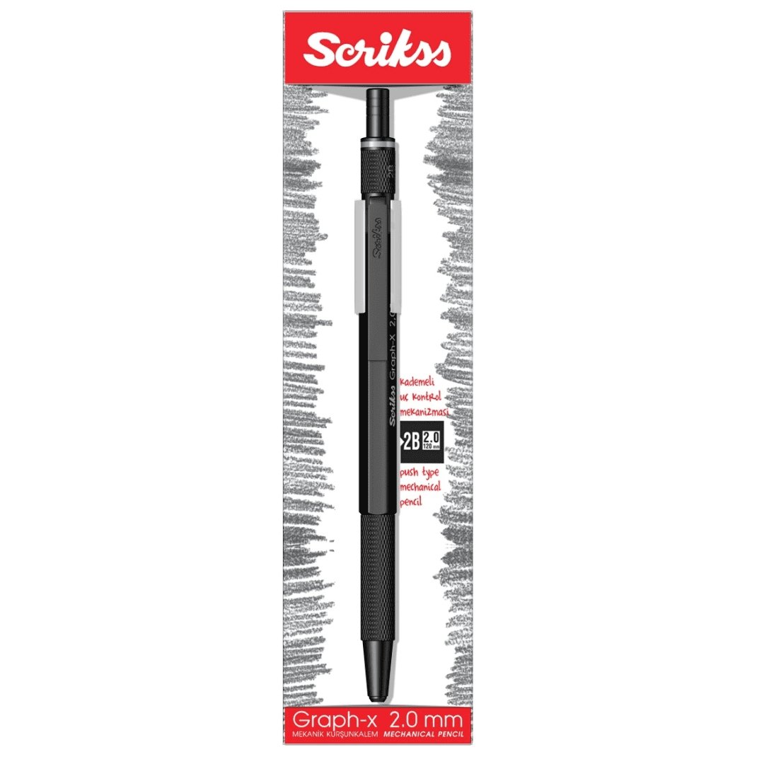 Scrikss GraphX Mechanical Pencil 2MM SCOOBOO
