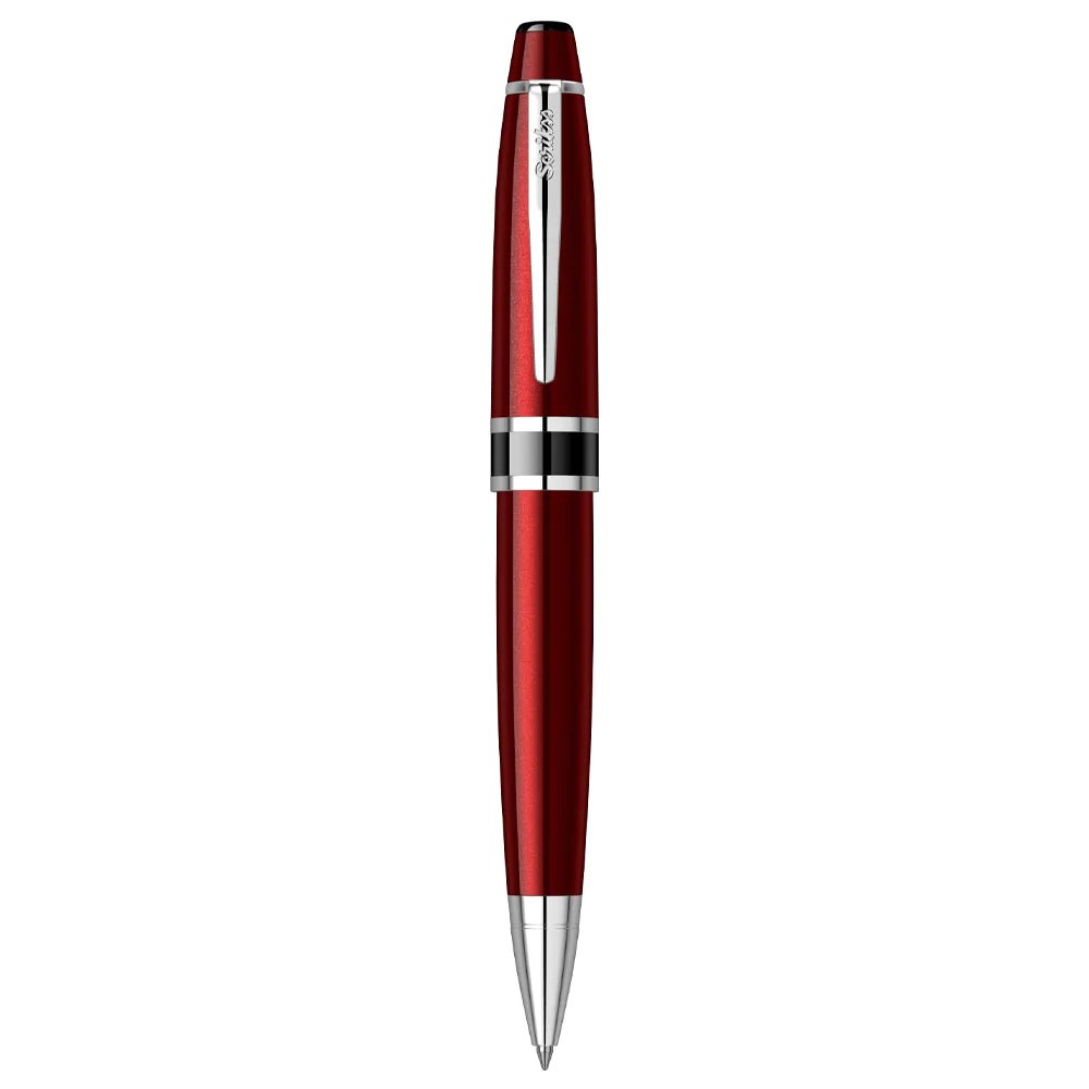 Scrikss Habana 63 Glossy Burgundy-CT Ballpoint Pen - SCOOBOO - 75118 - Ball Pen