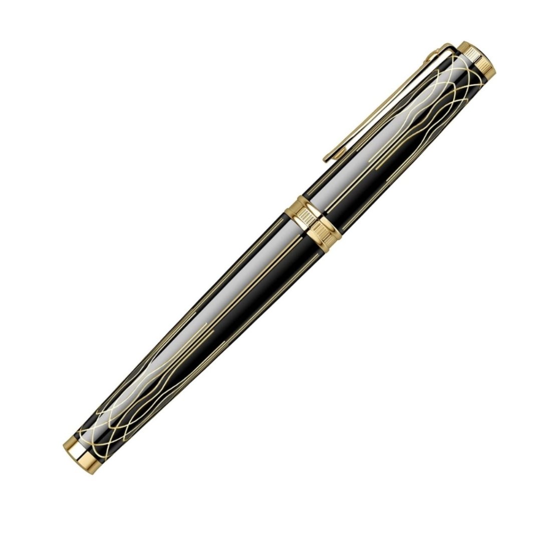 Scrikss Heritage Glossy Black Fountain Pen - SCOOBOO - Fountain Pen