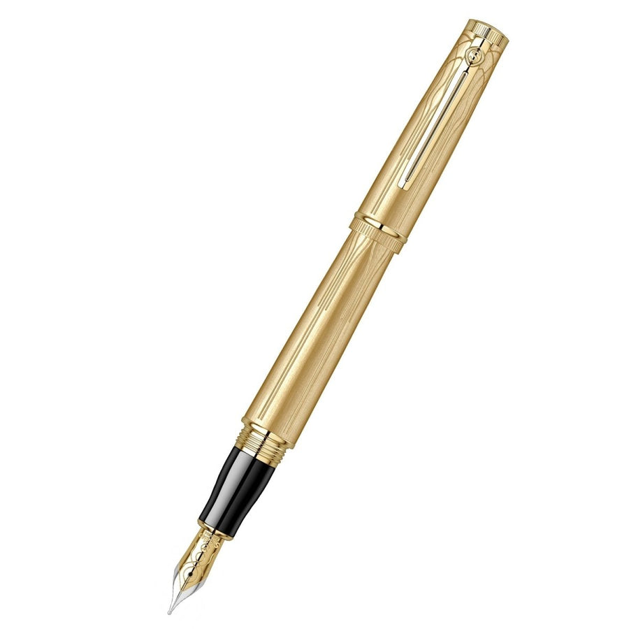 Scrikss Heritage Gold Fountain Pen-Medium - SCOOBOO - 80815M-TGM - Fountain Pen