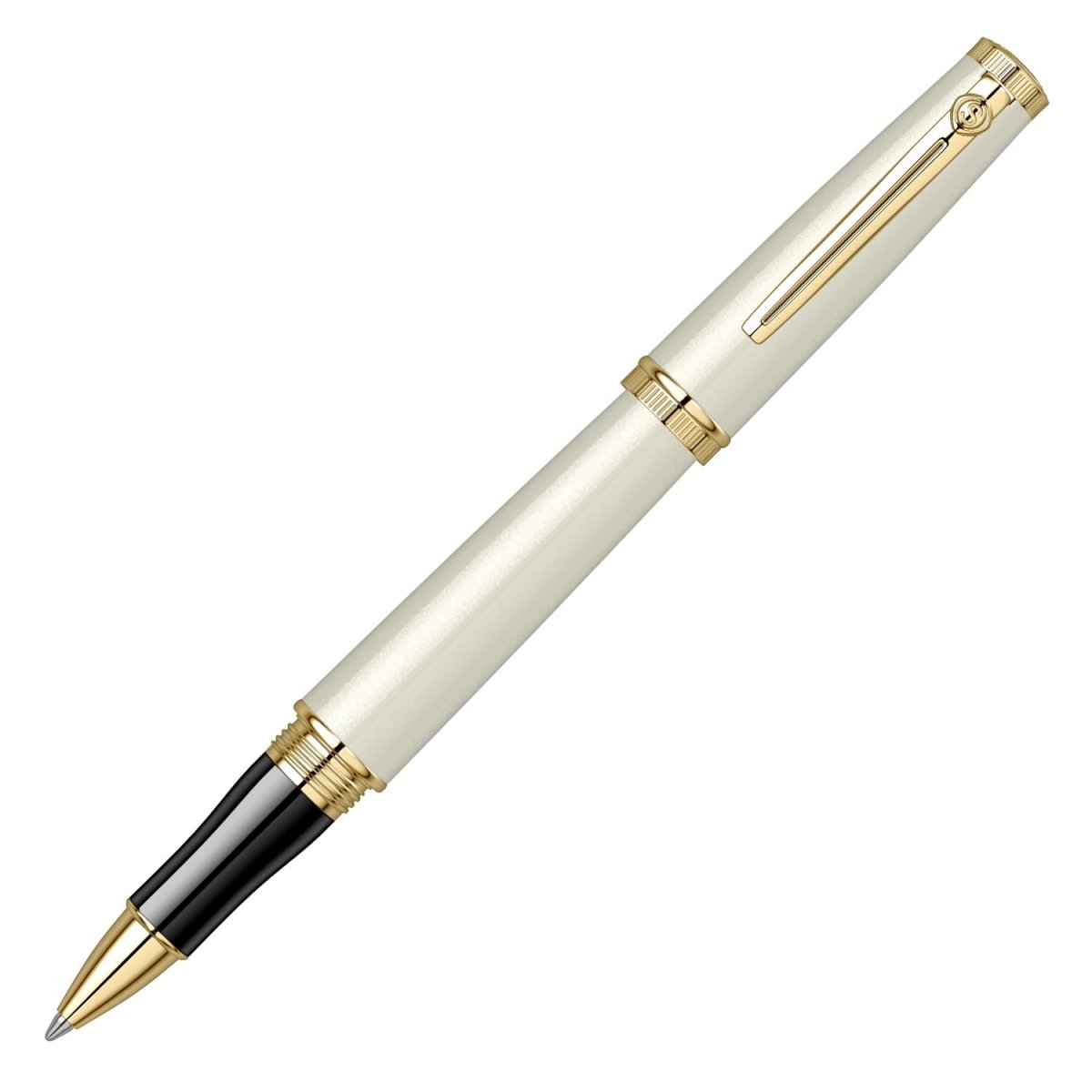 Scrikss Heritage Ivory Gold-GT Rollerball Pen - SCOOBOO - 84011 - Roller ball Pen