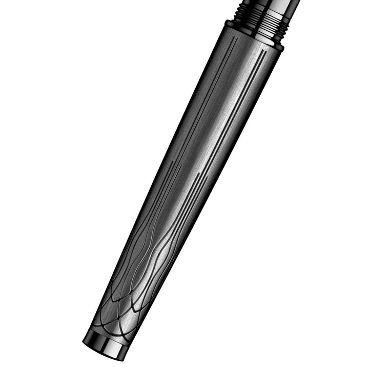 Scrikss Heritage Matt Black Fountain Pen- Medium - SCOOBOO - 83960M - Fountain pen