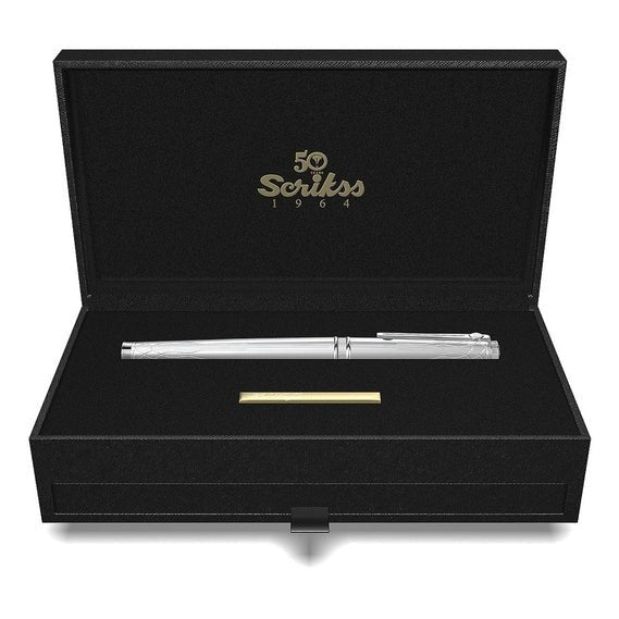 Scrikss Heritage Platinum-PT Roller Pen - SCOOBOO - 80785 - Roller ball Pen