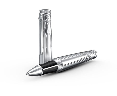 Scrikss Heritage Platinum Rollerball Pen - SCOOBOO - 80875 - Roller ball Pen