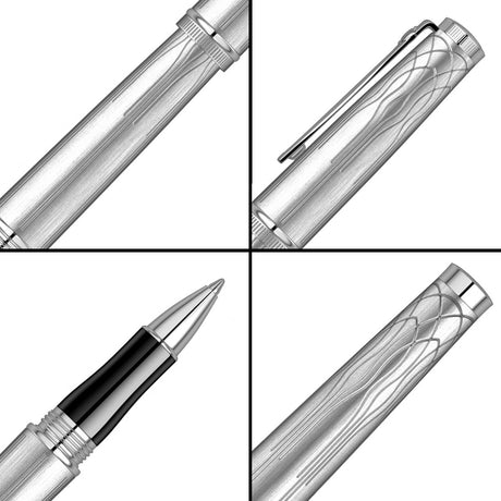 Scrikss Heritage Platinum Rollerball Pen - SCOOBOO - 80875 - Roller ball Pen