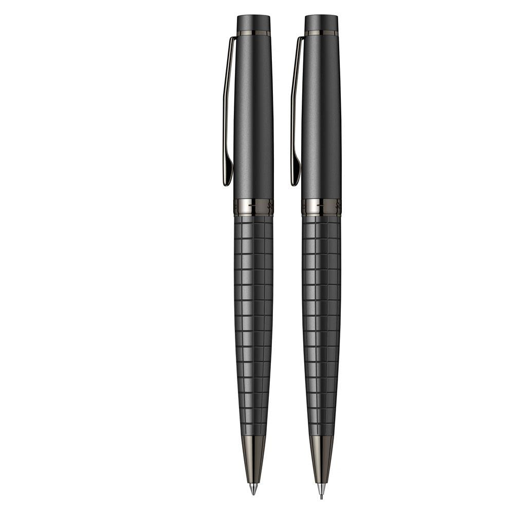 Scrikss Honor 38- BP+MP Set Black Chrome - SCOOBOO - 79116 - Ball Pen