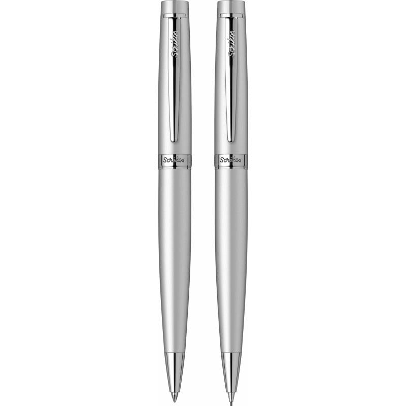 Scrikss Honor 38- BP+MP Set Black Chrome - SCOOBOO - 62613 - Ball Pen