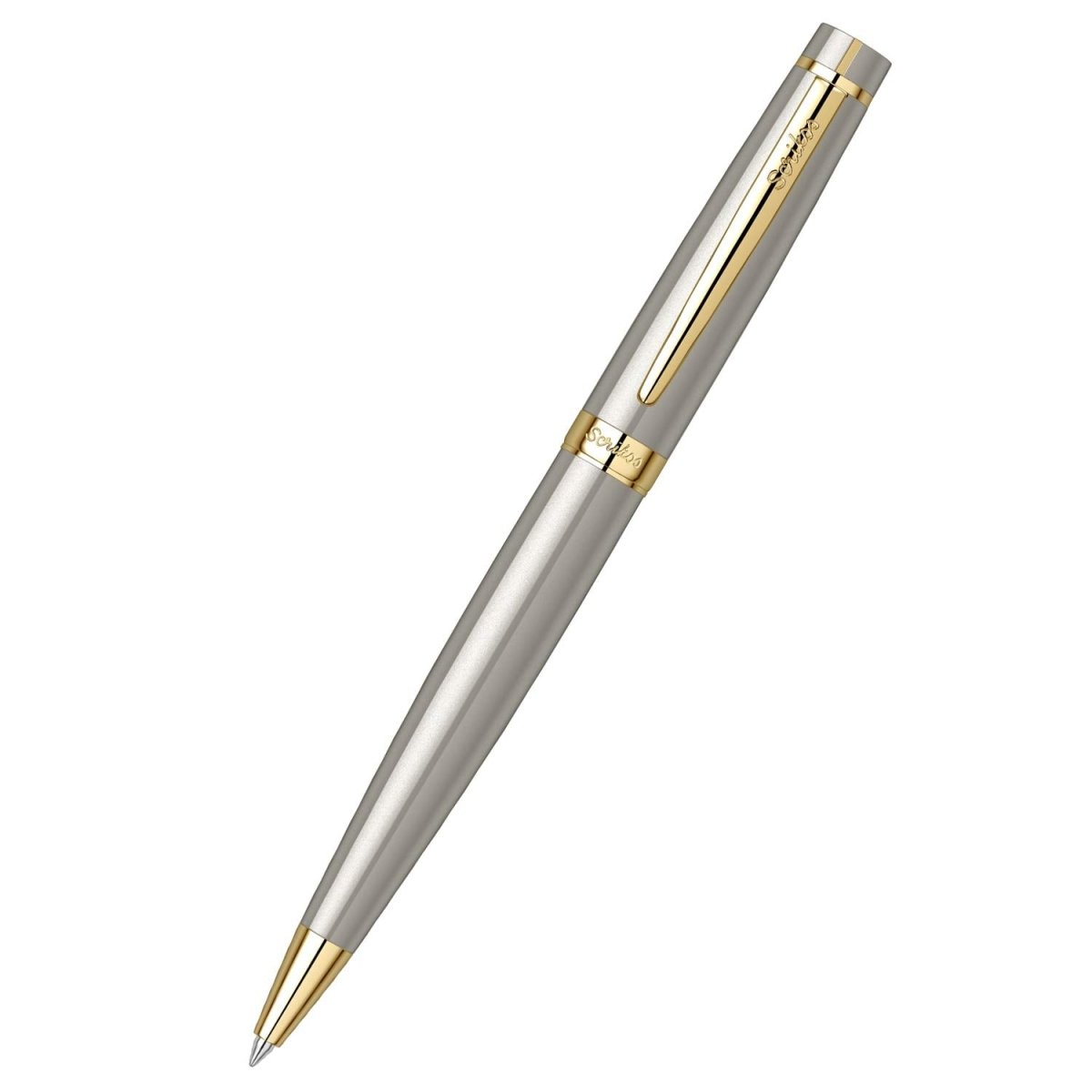 Scrikss|Honour38|Ballpoint Pen|Satin Gold-GT - SCOOBOO - Scrikss