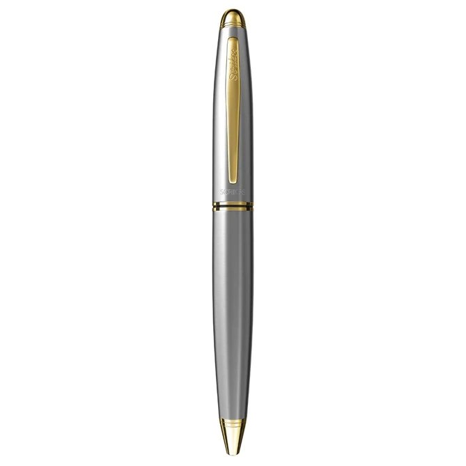 Scrikss Knight Gold Chrome Ball Pen - SCOOBOO - 57138 - Ball Pen