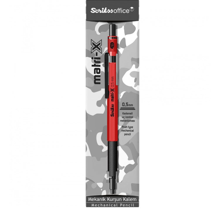 Scrikss Matri-X Mechanical Pencil 0.5MM - SCOOBOO - 88439 - Mechanical Pencil