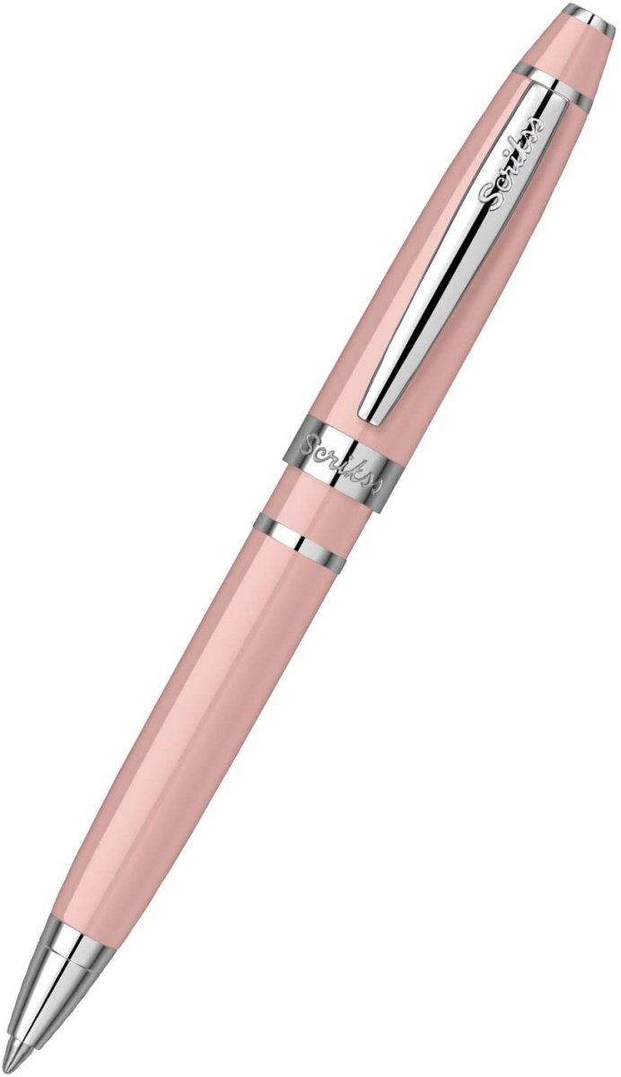 Scrikss Mini Metropolis Pink-CT Ballpoint Pen - SCOOBOO - 71851 - Ball Pen