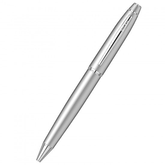 Scrikss Noble 35 Matte Chrome-CT Ballpoint Pen - SCOOBOO - 54151 - Ball Pen