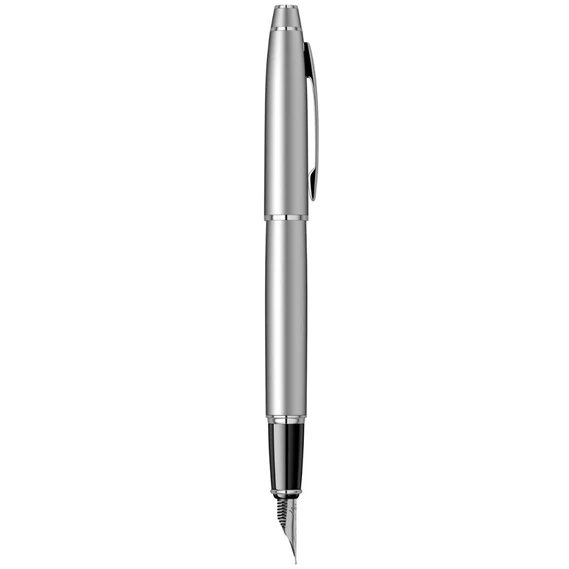Scrikss Noble Matt Chrome Fountain Pen - SCOOBOO - 54199 - Fountain pen