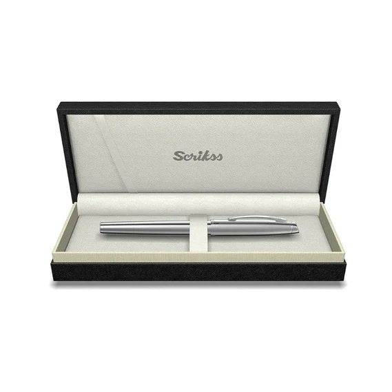 Scrikss Oscar-39 Chrome CT Fountain Pen - SCOOBOO - 66659 - Fountain pen