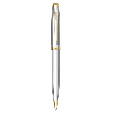 Scrikss Oscar 39 Gold Chrome FP+BP Set - SCOOBOO - 66895 - Fountain Pen