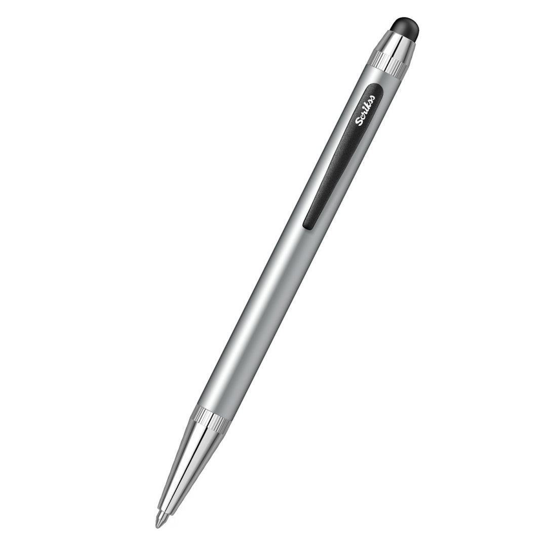 Scrikss Smart Pen 699 Matt Chrome-CT Ballpoint Pen - SCOOBOO - 80679 - Ball Pen