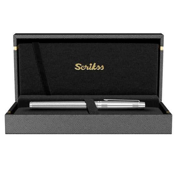 Scrikss Venus-722 Chrome CT Roller Pen - SCOOBOO - 71585 - Roller ball Pen