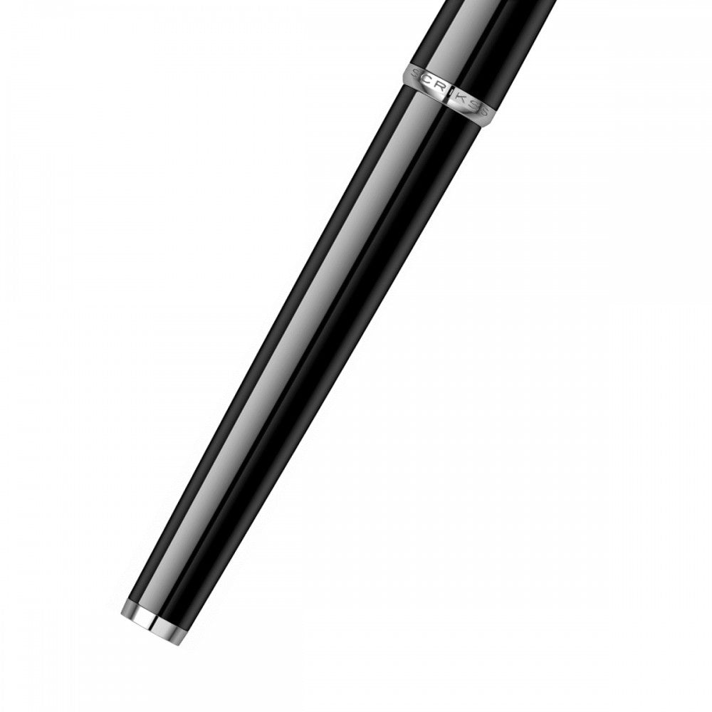 Scrikss Vintage 33 Black-CT Rollerball Pen - SCOOBOO - 81621 - Roller ball Pen