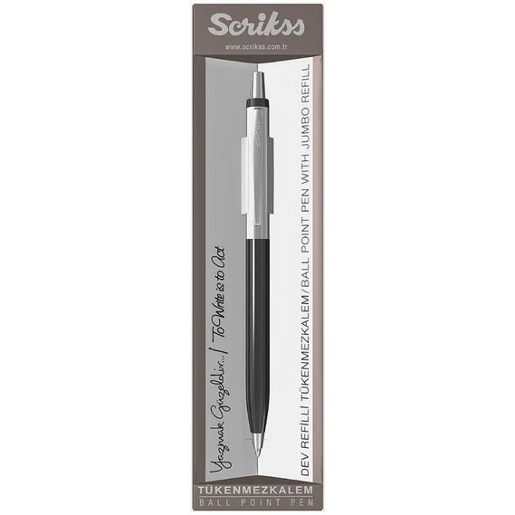 Scrikss Vintage 51 Black Ball Pen - SCOOBOO - 66475 - Roller ball Pen