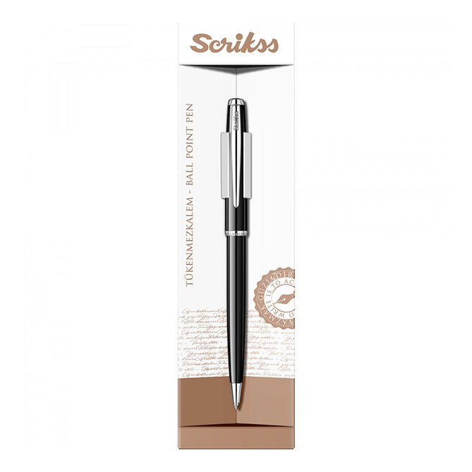 Scrikss Vintage 52 Black Roller Ball Pen - SCOOBOO - 55035 - Roller ball Pen