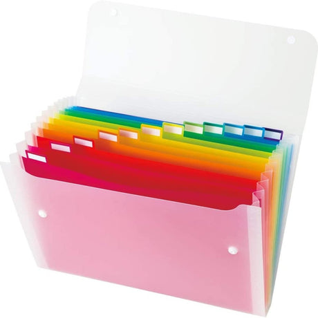 Sekisei Rainbow Document File A4 Landscape - SCOOBOO - AD2212-00 - Folders & Fillings