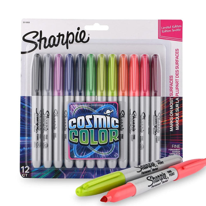 Sharpie Cosmic Color Fine Point Permanent Marker - SCOOBOO - 2010958 - White-Board & Permanent Markers