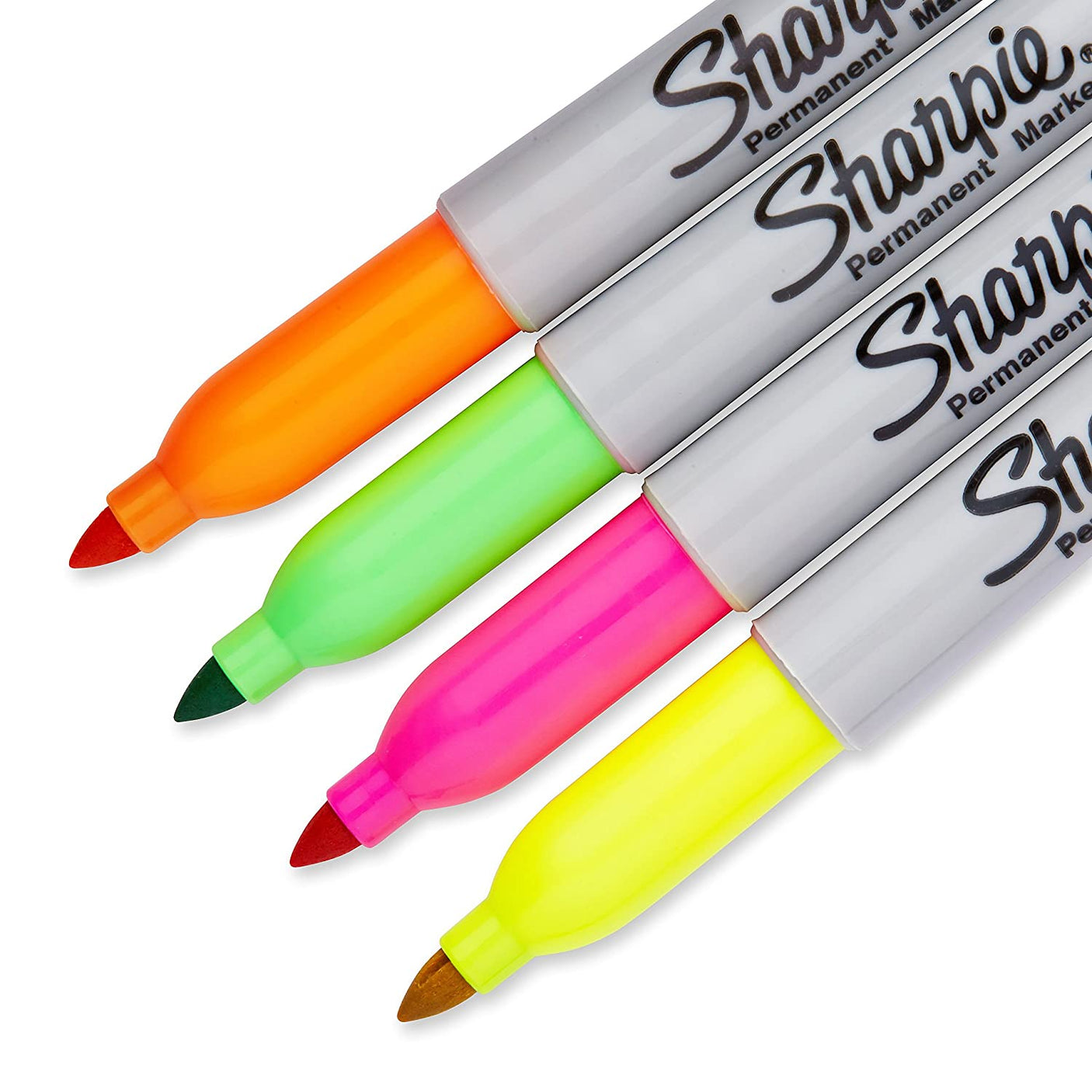 Sharpie Fine Point Neon Permanent Marker - SCOOBOO - White-Board & Permanent Markers