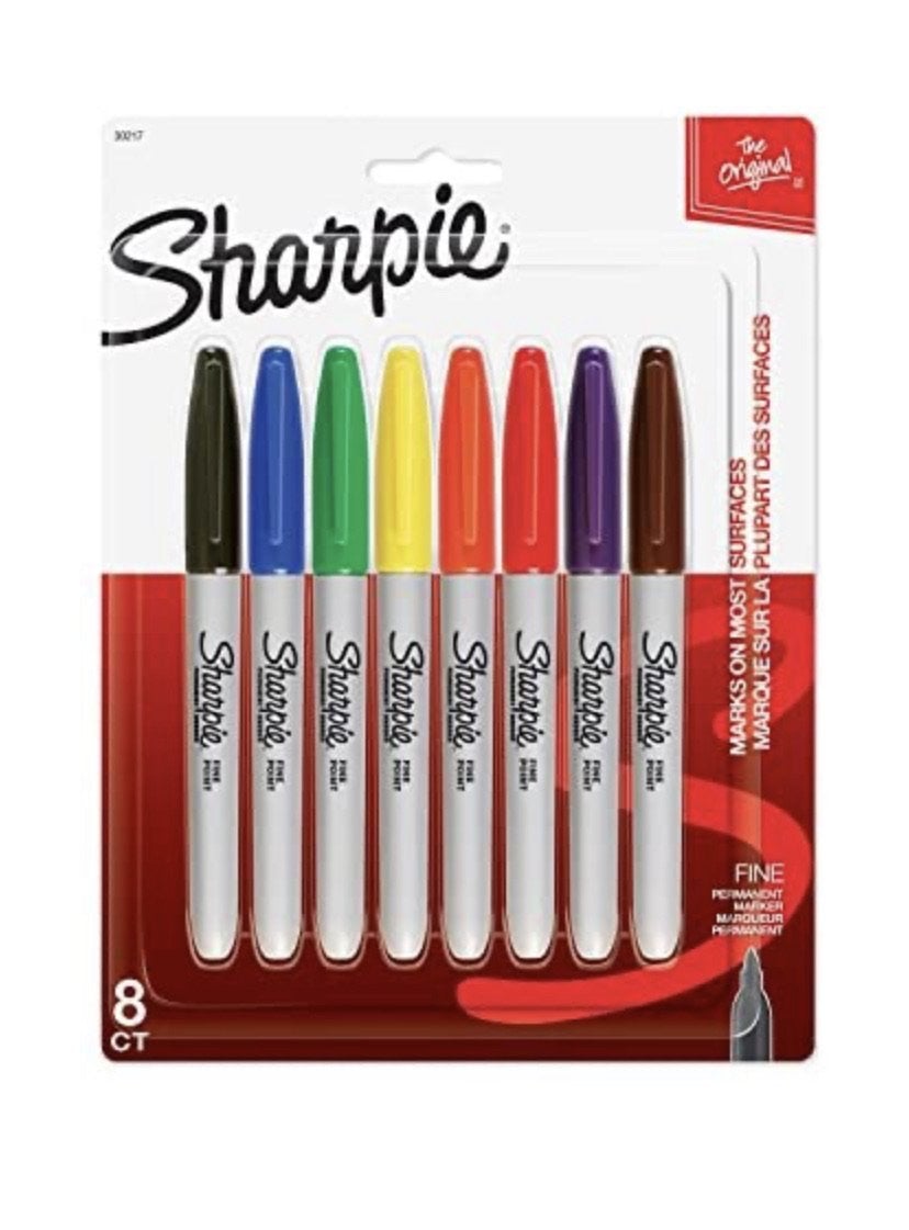 Sharpie Fine Point Permanent Marker - SCOOBOO - SAN 30217PP - White-Board & Permanent Markers