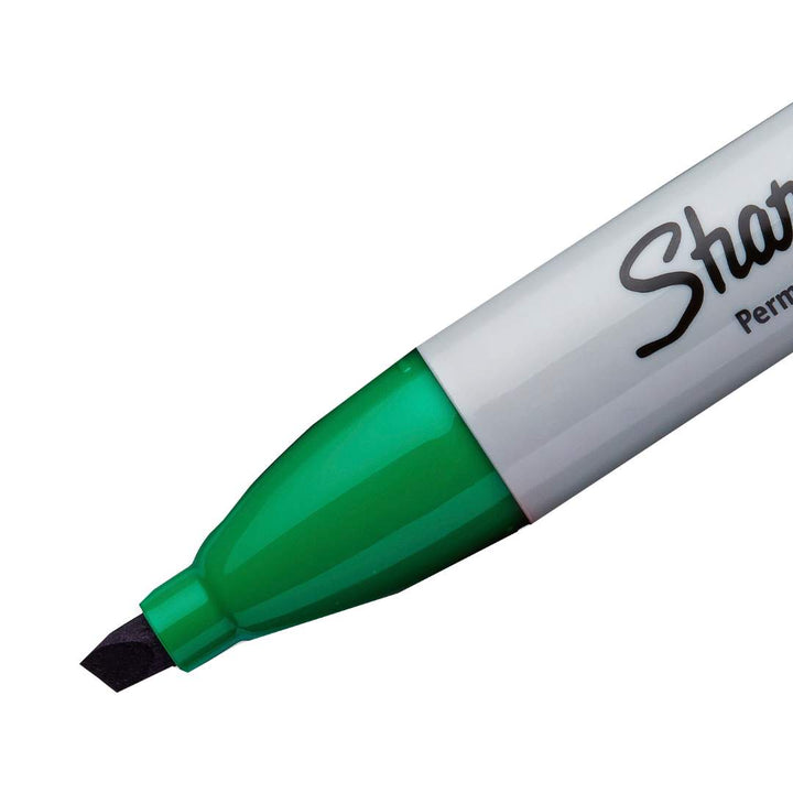 Sharpie Permanent Markers, Chisel Tip - SCOOBOO - White-Board & Permanent Markers