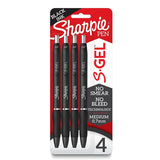 Sharpie S. Gel Pens 0.7mm (Pack Of 4) - SCOOBOO - 2096134 - Gel Pens